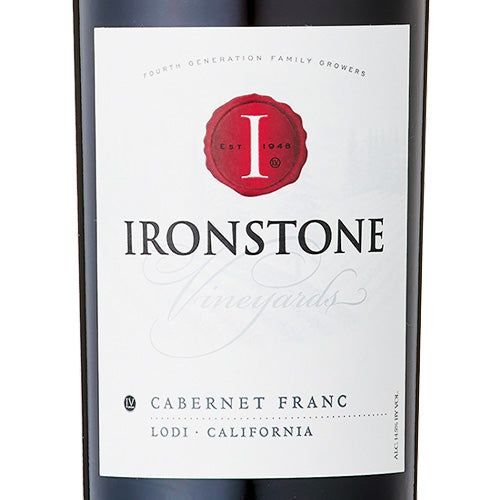 アイアンストーン ヴィンヤーズ Ironstone カベルネ フラン 2021 750ml 赤ワイン アメリカ カリフォルニア ミディアムボディ