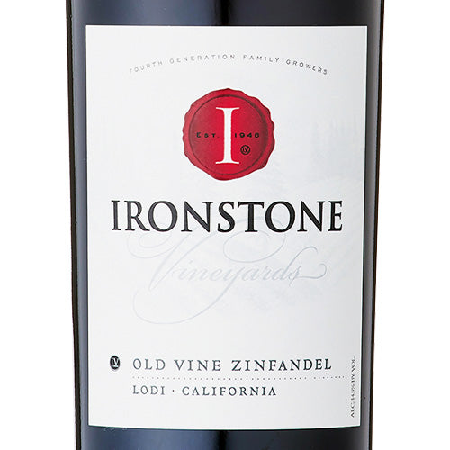 アイアンストーン ヴィンヤーズ Ironstone ジンファンデル 2021 750ml 赤ワイン アメリカ カリフォルニア フルボディ