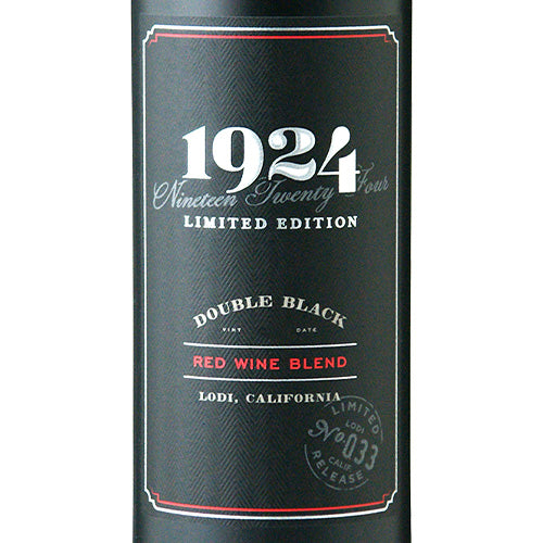 デリカート ファミリー ヴィンヤーズ 1924 ダブル ブラック 2022 750ml  赤ワイン アメリカ カリフォルニア フルボディ