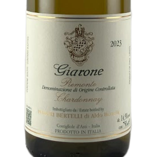 ベルテッリ ジャローネ シャルドネ 2023 750ml 白ワイン イタリア ピエモンテ 辛口