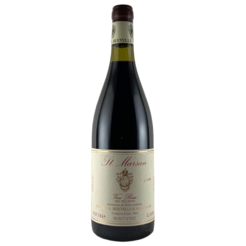 ベルテッリ サン マルサン ロッソ シラー 2009 750ml 赤ワイン イタリア ピエモンテ フルボディ