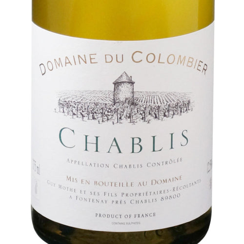 ドメーヌ デュ コロンビエ シャブリ 2023 375ml 白ワイン フランス ブルゴーニュ 辛口 ハーフボトル