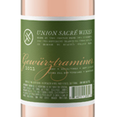 ユニオン サクレ ワインズ ゲヴェルツトラミネール 2022 750ml 白ワイン アメリカ カリフォルニア 辛口
