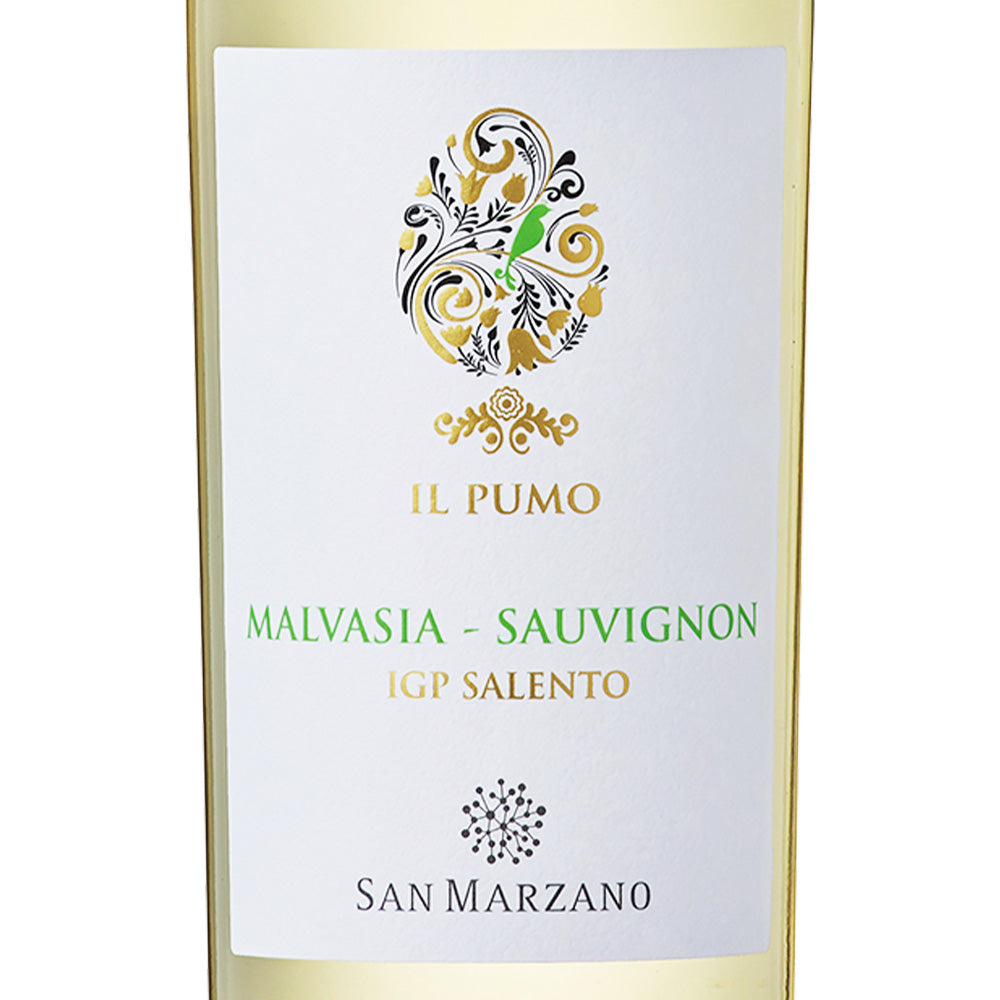 サン マルツァ－ノ イル プーモ マルヴァジーア ソーヴィニヨン 2025 750ml 白ワイン イタリア プーリア 辛口