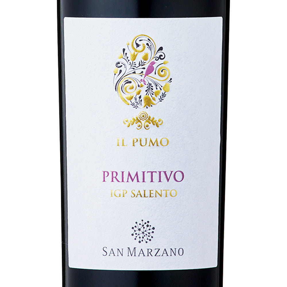 サン マルツァ－ノ イル プーモ プリミティーヴォ 2024 750ml 赤ワイン イタリア プーリア フルボディ