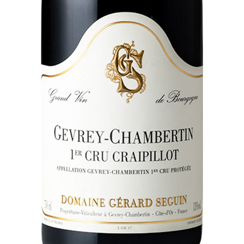 ジェラール セガン ジュヴレ シャンベルタン プルミエ クリュ クレピヨ 2024 750ml 赤ワイン フランス ブルゴーニュ フルボディ