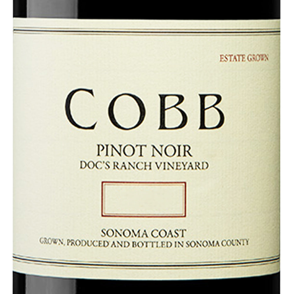 コブ ワインズ ドックス ランチ ヴィンヤード ピノ ノワール 2021 750ml 赤ワイン アメリカ カリフォルニア ミディアムボディ