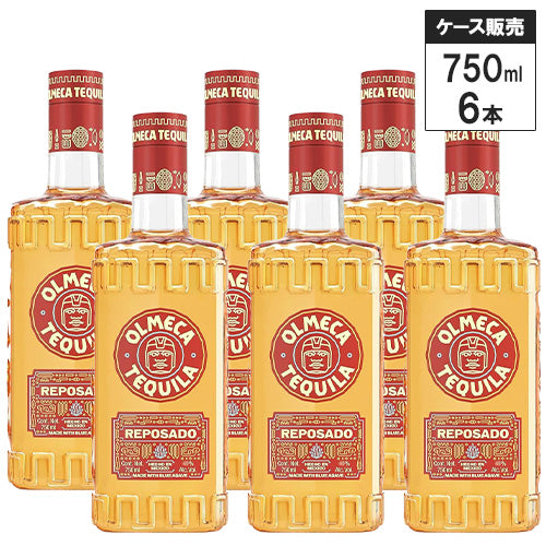 6本セット】オルメカ テキーラ レポサド 35% 750ml スピリッツ