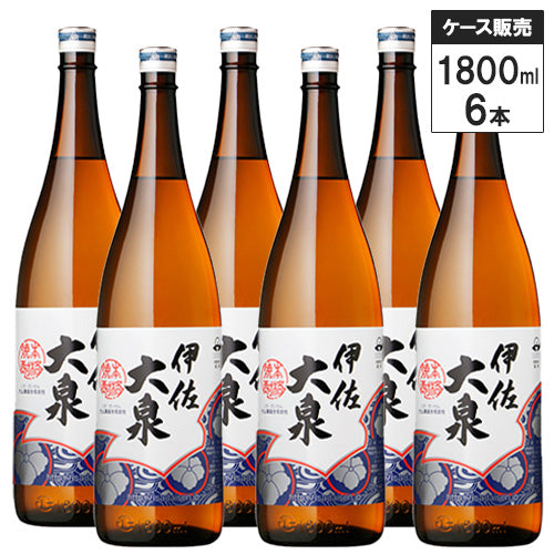 【6本セット】本格 芋 焼酎 伊佐大泉 25% 1800ml 大山酒造 いも焼酎 鹿児島県