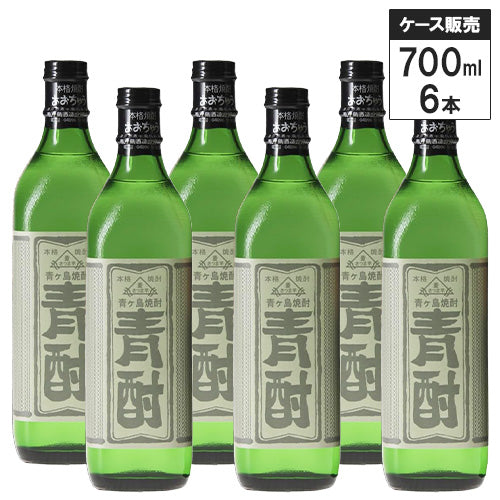 【6本セット】芋焼酎 青酎 AO-CHU 池の沢 35% 700ml 青ヶ島酒造 いも焼酎 東京都