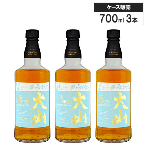 【3本セット】マツイ ブレンデッド ウイスキー 大山 ミズナラカスク 40% 700ml ブレンデッドウイスキー ジャパニーズ ウイスキー