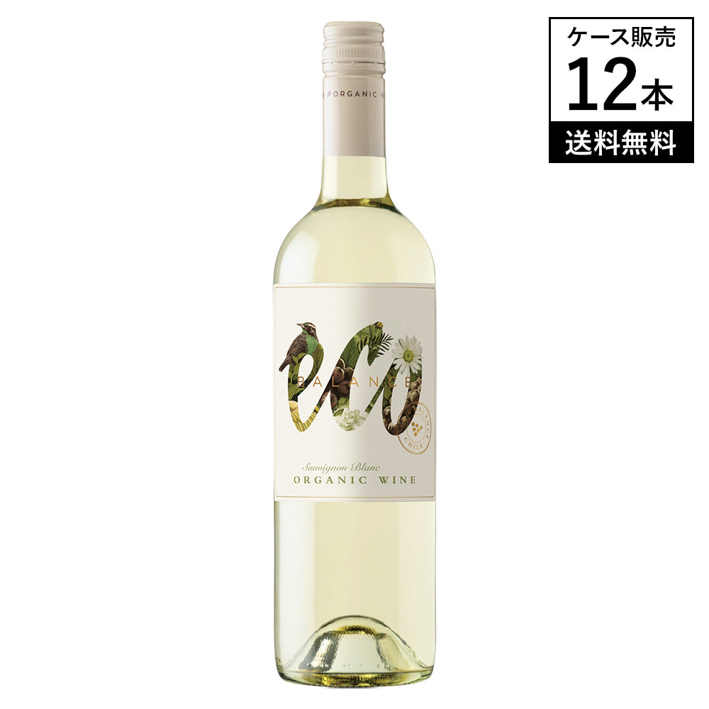 【ケース販売】エコ バランス オーガニック ソーヴィニヨン ブラン ヴァレ カサブランカ 2025 750ml×12本 白ワイン チリ カサブランカヴァレー 辛口