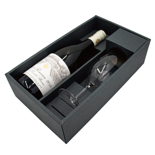 [グラスセット] ドメーヌ ルージョ サン ロマン＆木村硝子店 サヴァ 12oz ワイングラス ギフトセット