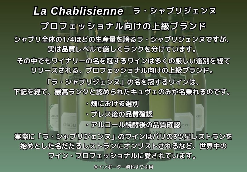 ラ シャブリジェンヌ シャブリ ラ ピエレレ 2021 750ml 白ワイン フランス ブルゴーニュ 辛口