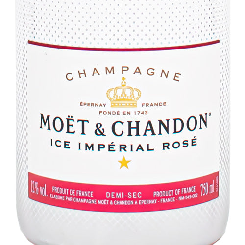 モエ エ シャンドン アイス アンペリアル ロゼ ドゥミ セック 750ml 箱なし シャンパン