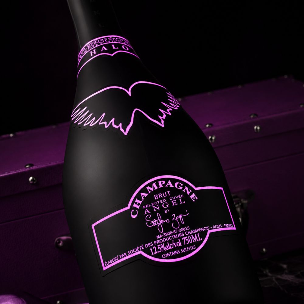 エンジェル シャンパーニュ NV ブリュット ヘイロー ピンク 750ml