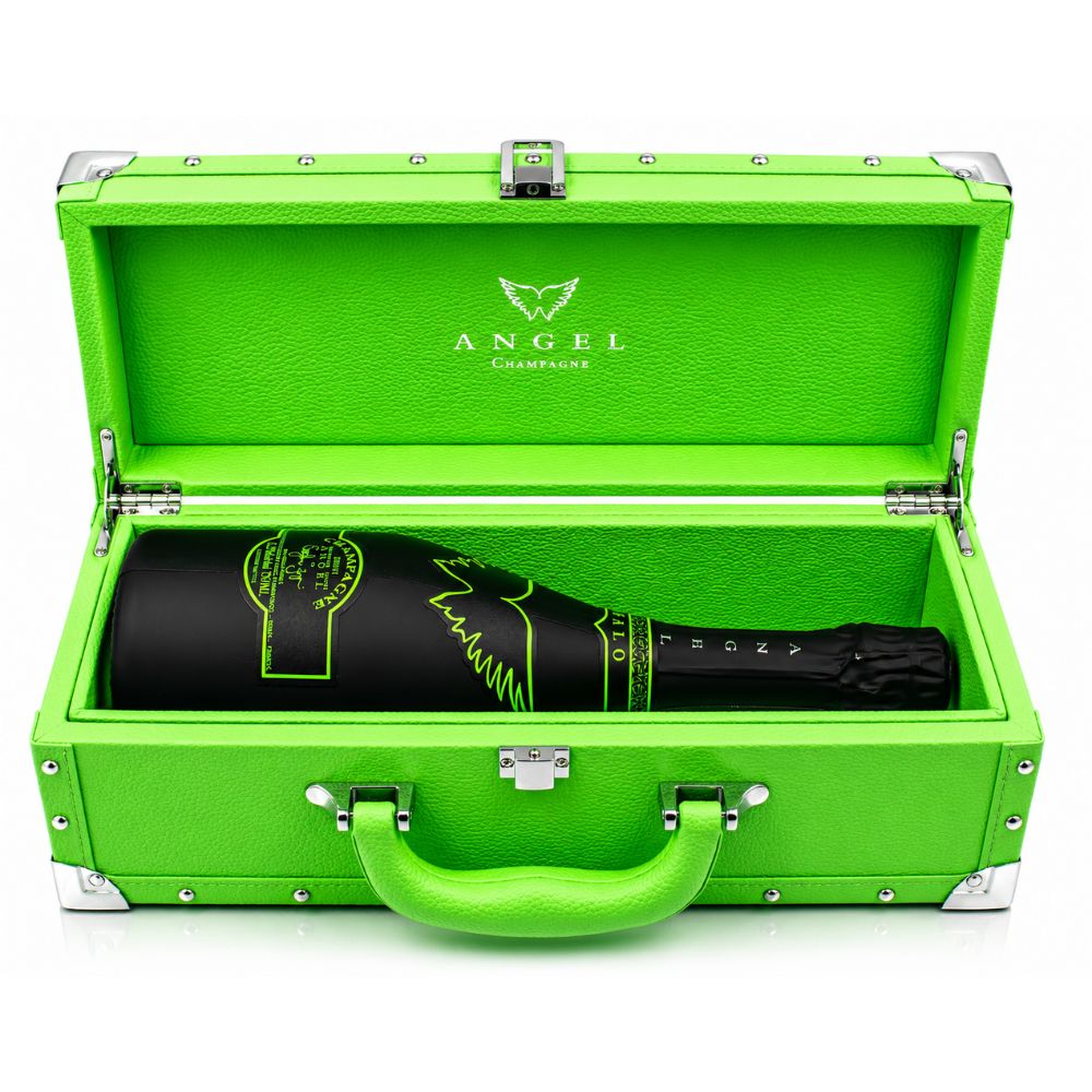 エンジェル シャンパーニュ NV ブリュット ヘイロー グリーン 750ml オリジナルケース付 シャンパン アウトレット