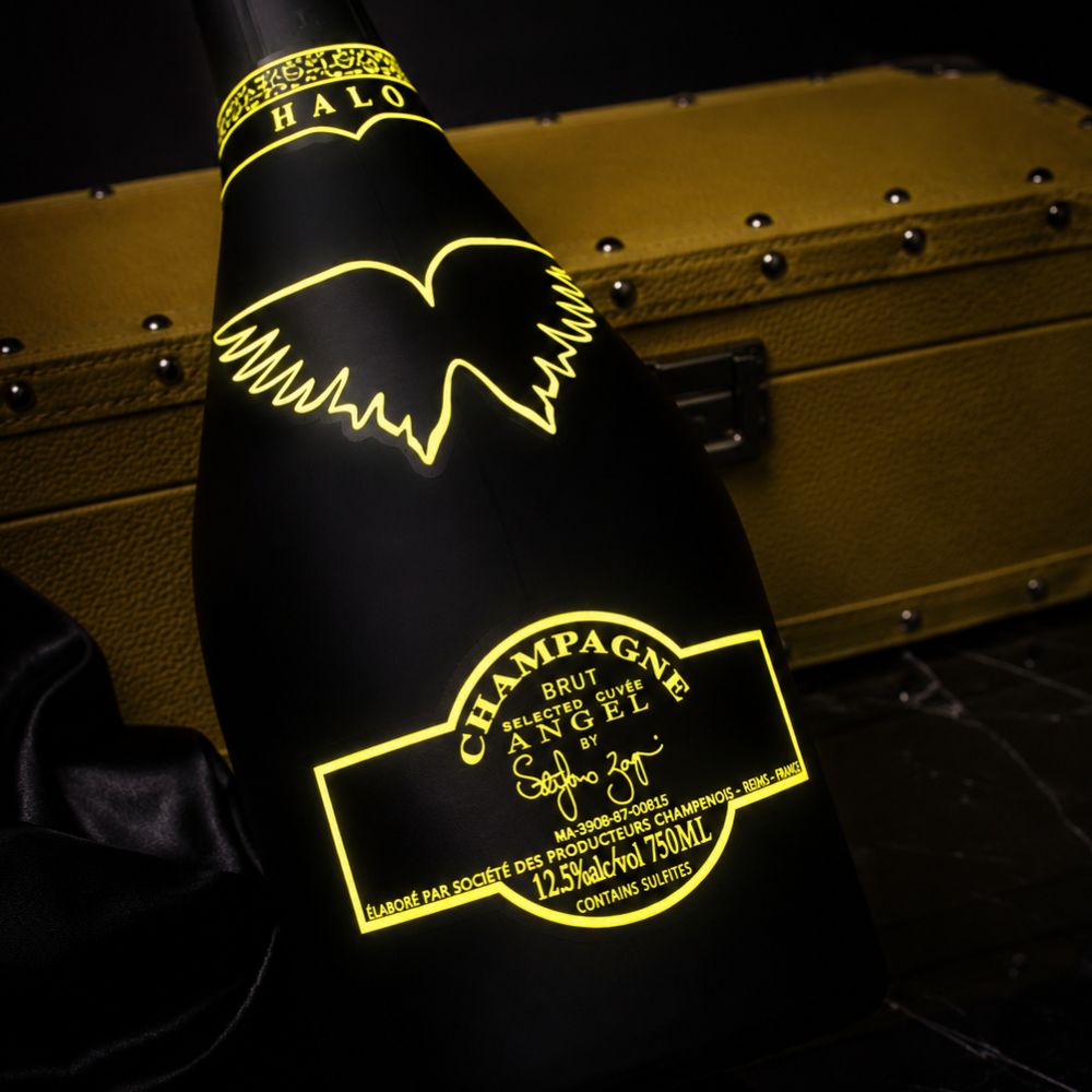 エンジェル シャンパーニュ NV ブリュット ヘイロー イエロー 750ml