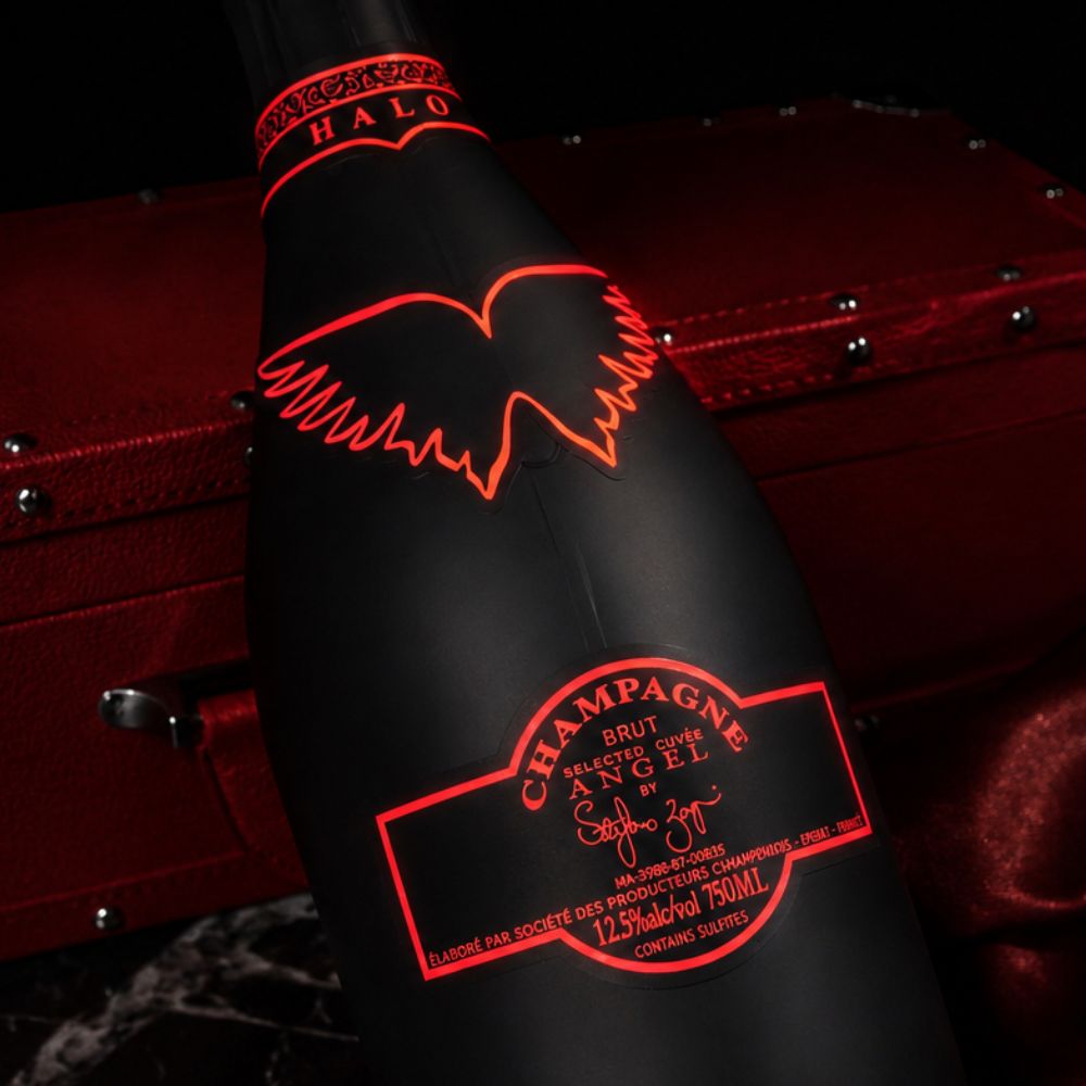 エンジェル シャンパーニュ NV ブリュット ヘイロー レッド 750ml