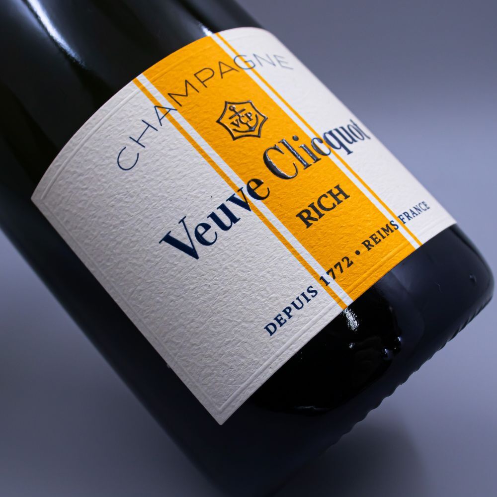 ヴーヴ クリコ リッチ オン アイス NV 750ml 箱なし ドゥー シャンパン