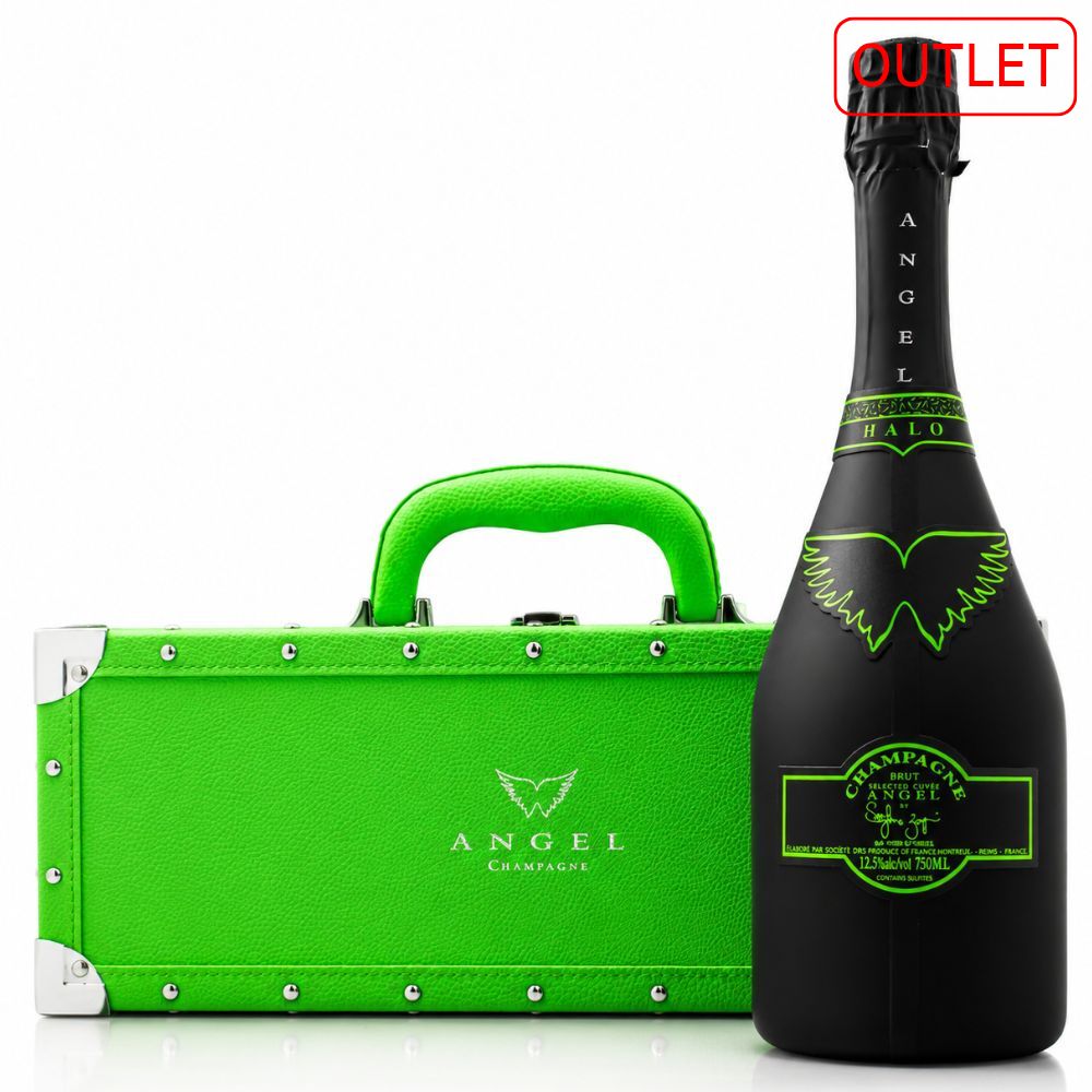 エンジェル シャンパーニュ NV ブリュット ヘイロー グリーン 750ml オリジナルケース付 シャンパン アウトレット