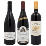 ソムリエ厳選！拘りのフランスワイン飲み比べ 赤ワイン3本セット