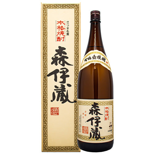 森伊蔵 さつま名産 本格 芋焼酎 25% 1800ml かめ壺焼酎 箱付 焼酎