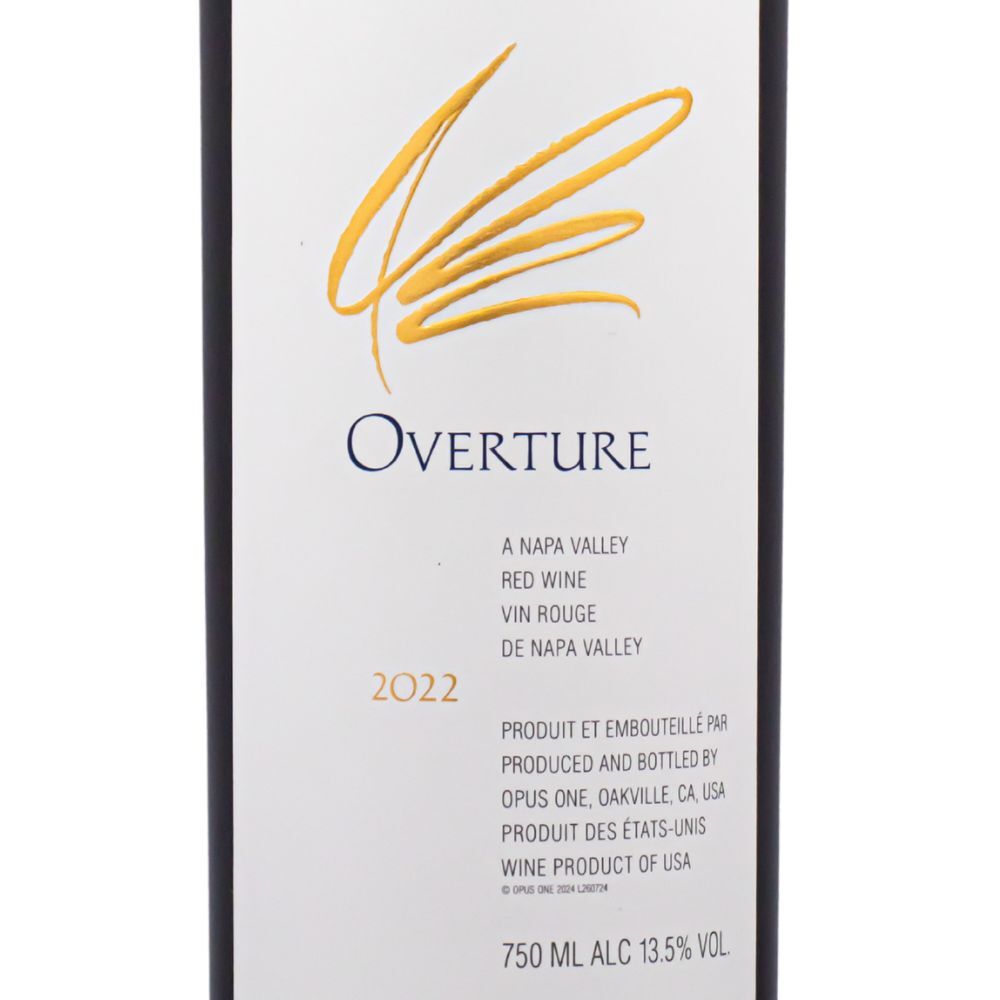 オーバーチュア 2022 オーパスワン ワイナリー 赤ワイン アメリカ カリフォルニア フルボディ オーヴァチャー OVERTURE アウトレット