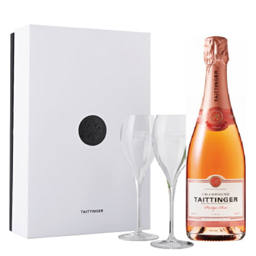 【送料無料 ペアグラス付】 テタンジェ プレスティージュ ロゼ パラドックス 12.5％ 正規品 750ml 箱付 辛口 シャンパン グラスセット