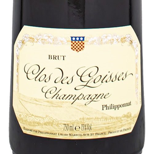 フィリポナ クロ デ ゴワセ 2005 750ml 箱なし ブリュット シャンパン