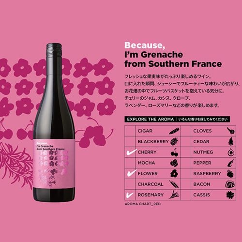 【ビコーズワインシリーズ】 葡萄品種別 飲み比べ 赤 白 750ml × 6本 セット （赤 × 4本・白 × 2本）送料無料