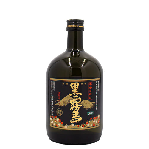 本格 芋 焼酎 黒霧島 25% 720ml 霧島酒造 箱なし 芋焼酎 宮崎県