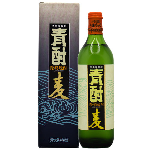 麦焼酎 青酎 AO-CHU 25% 700ml 青ヶ島酒造 箱付 麦 焼酎 東京