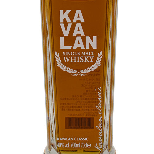 カバラン クラシック 40％ 正規品 700ml 箱付 台湾 ウイスキー – SAKE