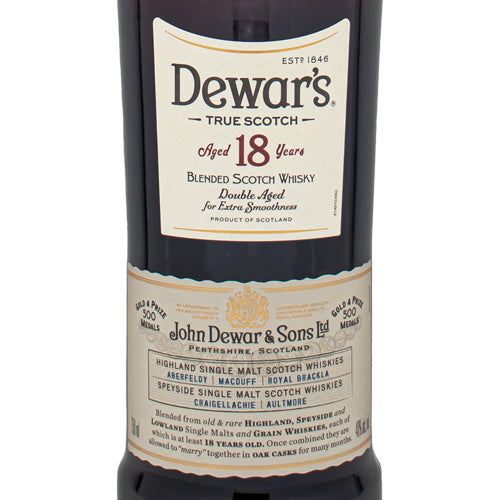 デュワーズ 18年 40% 750ml 箱付 スコッチ ウイスキー