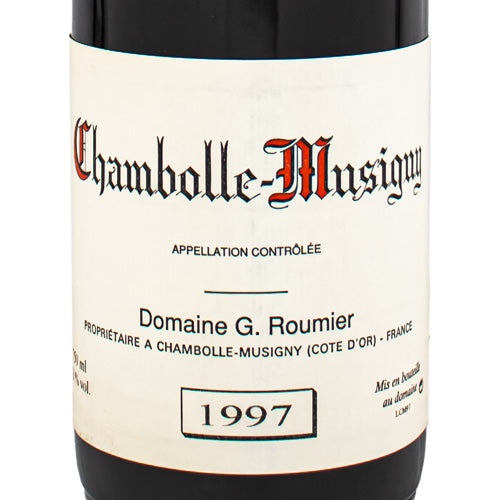 ジョルジュ ルーミエ シャンボール ミュジニー 1997 750ml 赤ワイン フランス ブルゴーニュ ミディアムボディ