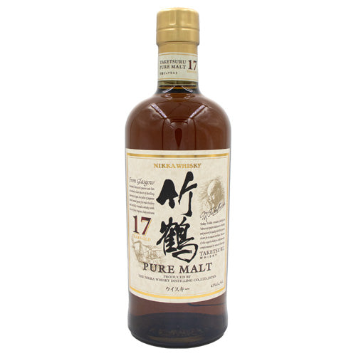 ニッカ 竹鶴 17年 43% ピュアモルト 700ml 箱なし ウイスキー