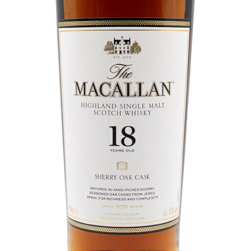 ザ マッカラン 18年 43% 700ml 箱なし スコッチ ウイスキー