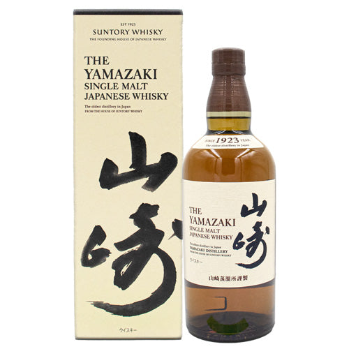 サントリー 山崎 NV 43% シングルモルト 700ml 箱付 ウイスキー