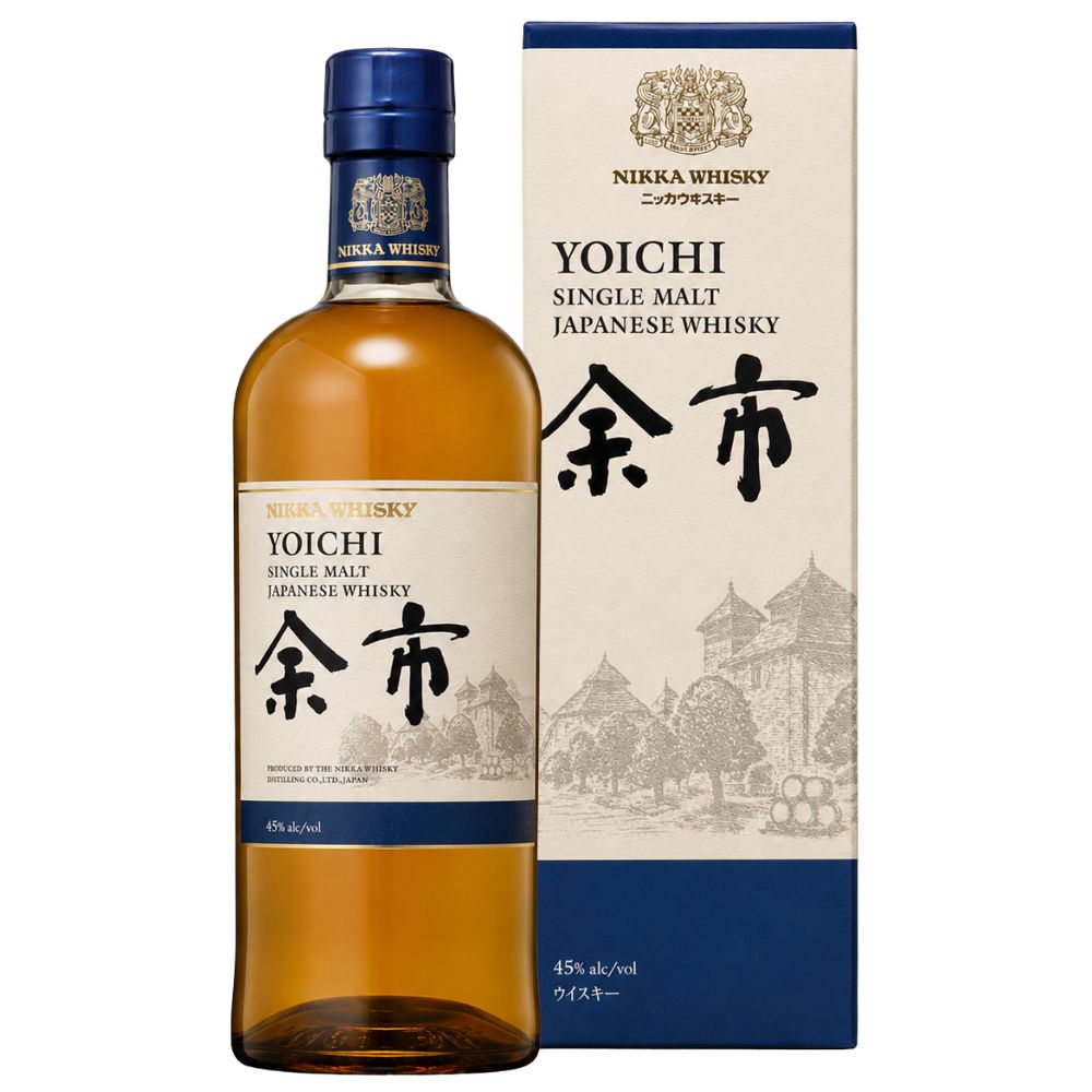 ニッカ シングルモルト 余市 45% 700ml 箱付 ウイスキー