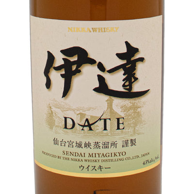 ニッカ 伊達 43% 700ml 宮城峡蒸留所 箱なし ウイスキー – SAKE People