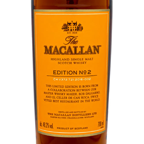 ザ マッカラン エディション No.2 48% 700ml 箱付 スコッチ ウイスキー